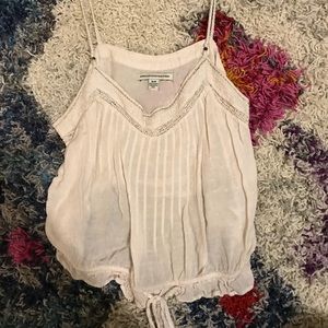 American Eagle white tank top